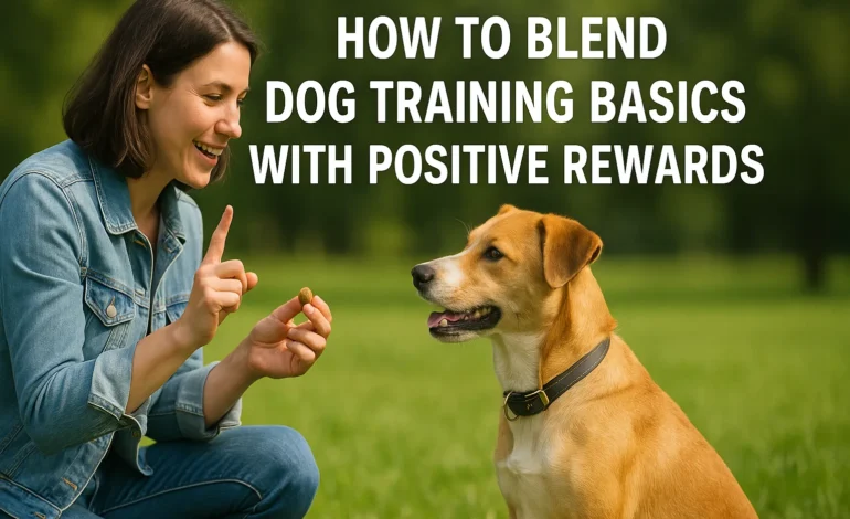 How to Blend Dog Training Basics with Positive Rewards