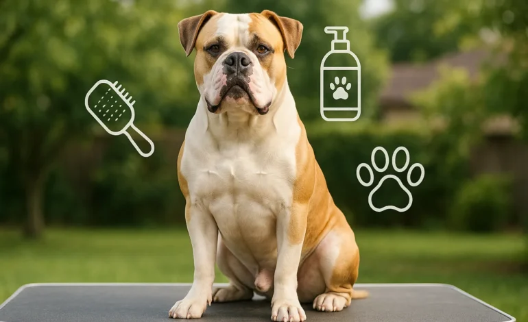 How to Groom Your American Bulldog Right