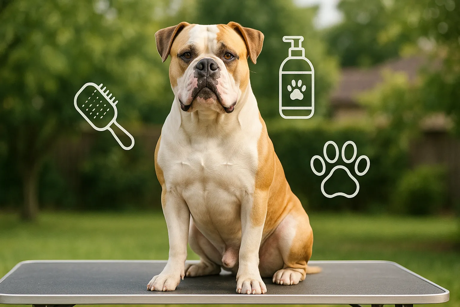 How to Groom Your American Bulldog Right